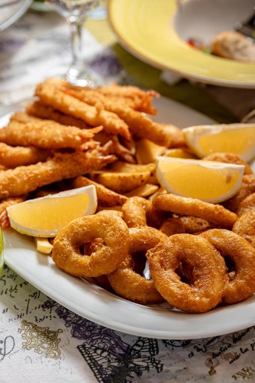 Fructe de mare pané
